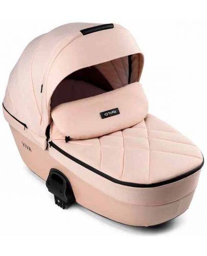 Бебешка количка 2 в 1 Tutis - Viva 4 Lux, Rose Quartz - 5