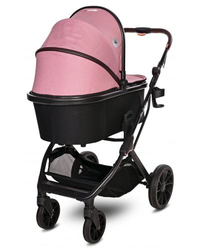 Бебешка количка Lorelli - Glory, розова - 3