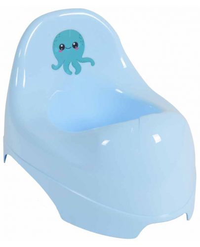 Бебешко гърне Moni - Jellyfish, синьо - 1