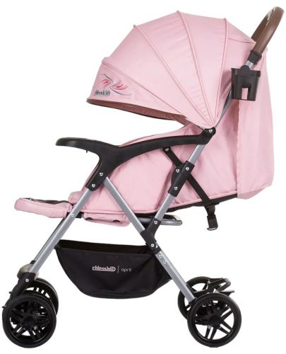 Бебешка лятна количка Chipolino - Ейприл, Фламинго - 4