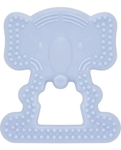 Бебешка гризалка BabyJem - Elephant, Blue  - 1
