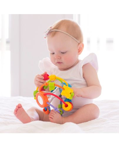 Бебешка играчка Playgro - Топка, Играй и опознавай - 3