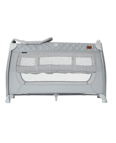 Бебешка кошара Hauck - Play N Relax Center, Quilted Grey - 2