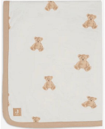 Бебешко плюшено одеяло Jollein - Teddy Bear, 75 х 100 cm - 3