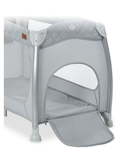 Бебешка кошара Hauck - Play N Relax Center, Quilted Grey - 4