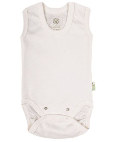 Бебешко боди потник Bio Baby - Органичен памук, 74 cm, 6-9 месеца - 1