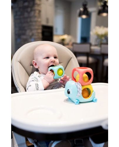 Бебешка играчка Lamaze - Слонче с блокчета за подреждане - 6