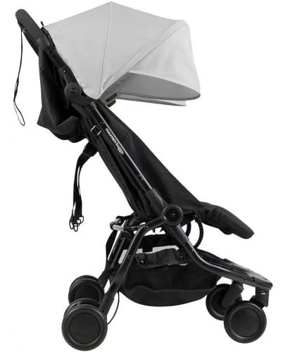  Бебешка количка за близнаци Phil & Teds - Mountain Buggy Nano Duo V1, светлосива - 6