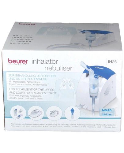 Компресорен инхалатор Beurer IH 26 - С назален душ - 5