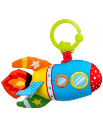 Бебешка музикална играчка за количка Bali Bazoo - Ракета - 2