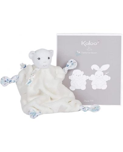 Бебешка кърпичка за гушкане Kaloo - Мече, 20 сm - 2