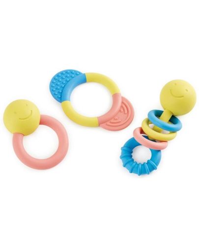 Бебешка играчка  Hape - Комплект чесалки за зъбки  - 2