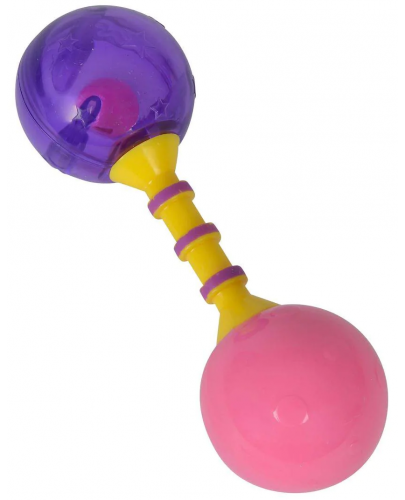Бебешка дрънкалка Simba Toys ABC - Розова - 1