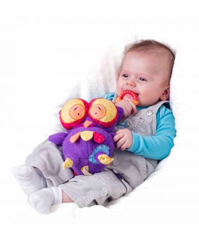 Бебешка играчка Niny - Бухалчето Хоки - 2