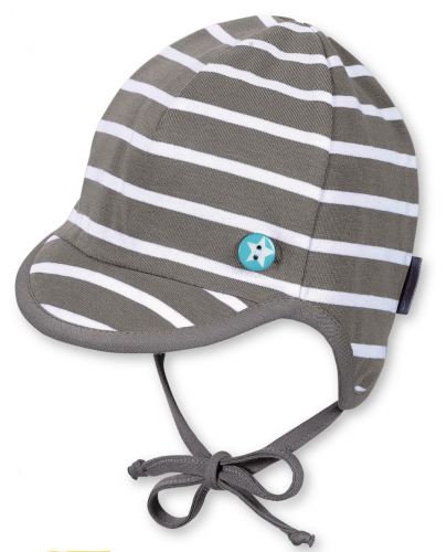 Бебешка шапка с UV 50+ защита Sterntaler - 43 cm, 5-6 месеца - 1