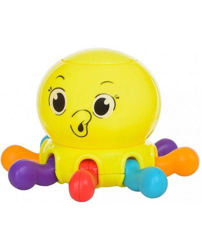 Бебешка дрънкалка Hola Toys - Октопод - 1