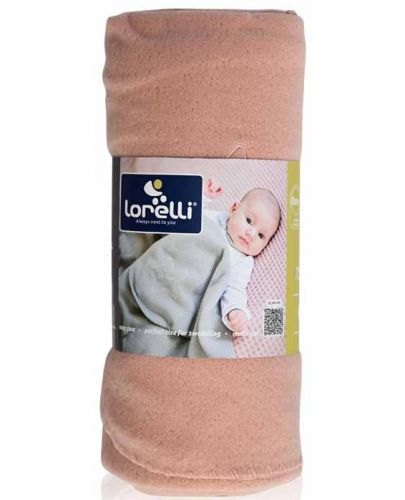 Бебешко одеяло Lorelli - Полар, 75 х 100 cm, Rose - 2
