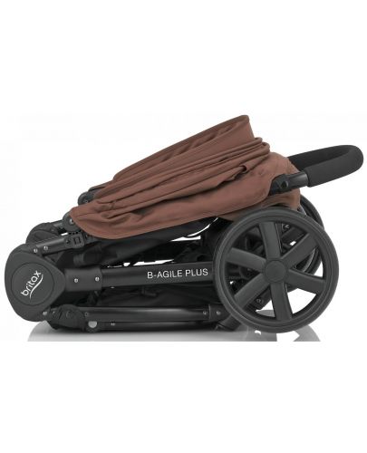 Бебешка количка Britax - B-Agile Plus, Wood brown - 6