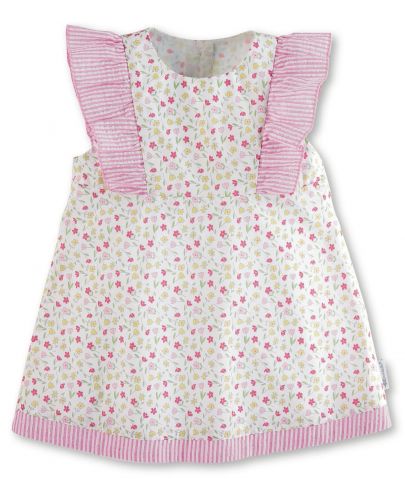 Бебешка рокля с UV 30+ защита Sterntaler - На цветенца, 74 cm, 6-9 месеца - 1