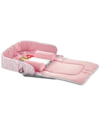 Бебешко гнездо-чанта BabyJem - Розово - 2