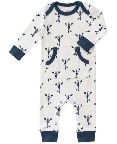 Бебешка цяла пижама Fresk - Lobster, синя, 0+ месеца - 1