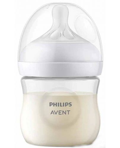 Бебешко шише Philips Avent - Natural Response 3.0, с биберон 0m+, 125 ml - 3