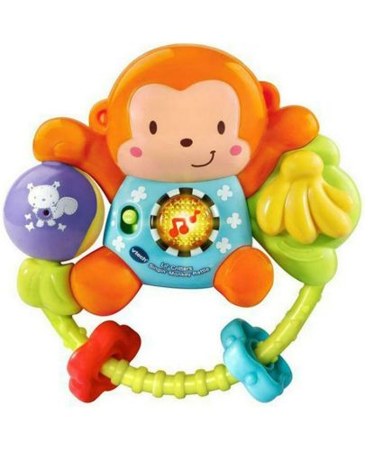 Бебешка дрънкалка Vtech - Маймунка  - 1