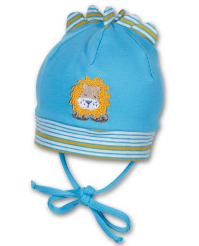 Бебешка шапка Sterntaler - С UV 50+ защита, 41 cm, 4-5 месеца - 1