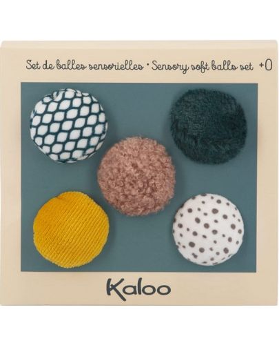 Бебешки сензорни топки Kaloo - 5 броя - 4