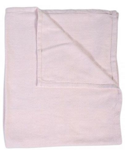 Бебешко одеяло Cangaroo - Latte 100 х 93 cm, розово - 1