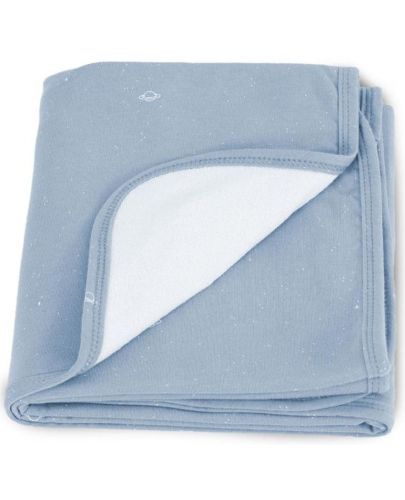 Бебешко одеяло Bonjourbebe - Rocket, Denim blue, 65 x 80 cm - 2