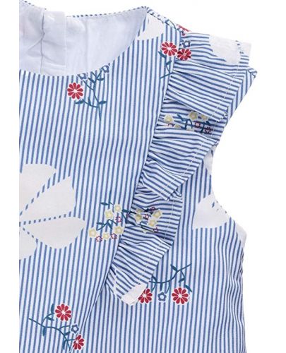 Бебешка рокля с UV 30+ защита Sterntaler - На цветя, 92 cm, 18-24 мeсеца - 3