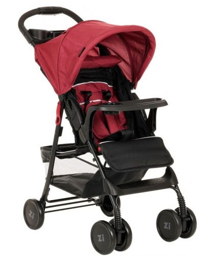 Бебешка лятна количка Zizito - Adel, червена - 1