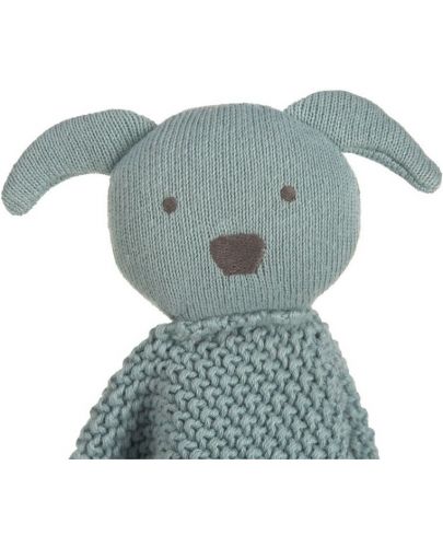 Бебешка играчка-кърпа за гушкане Lassig - Little Chums, Dog - 2