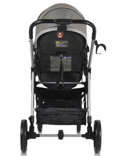 Бебешка комбинирана количка Moni - Kali, сива - 4