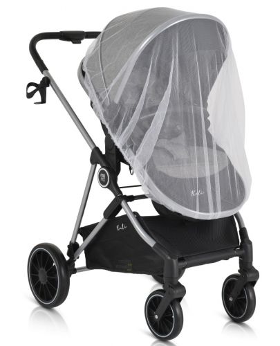 Бебешка комбинирана количка Moni - Kali, сива - 3