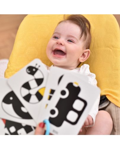 Бебешки карти с висок контраст Banana Panda - С ринг, 3+ м - 6