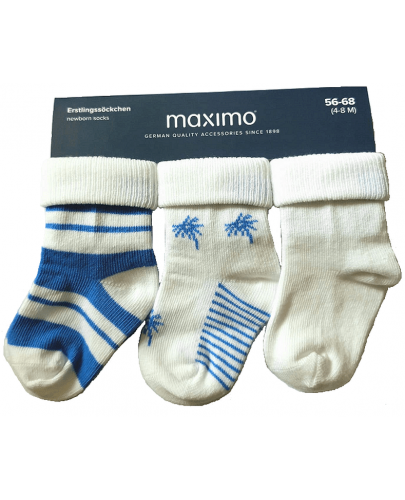 Бебешки чорапи Maximo - Фигури, за момче - 1