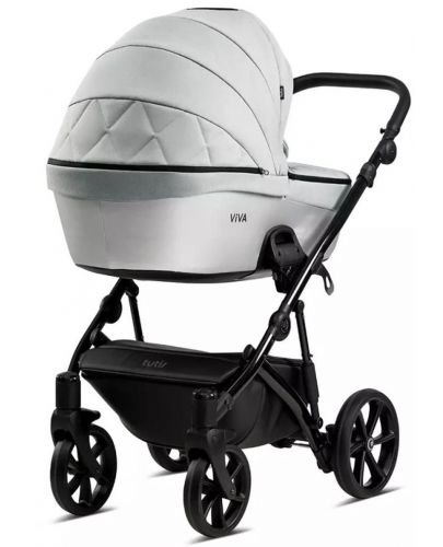 Бебешка количка 2 в 1 Tutis - Viva 4 Lux, Crystal - 3