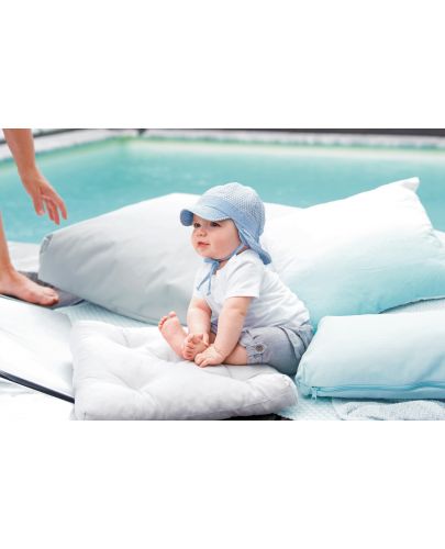 Бебешка лятна шапка с UV 50+ защита Sterntaler - 49 cm, 12-18 месеца - 4