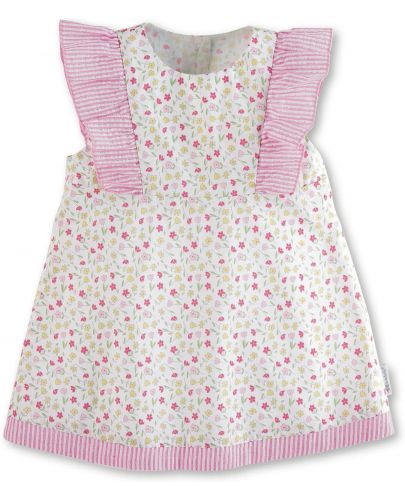 Бебешка рокля с UV30+ защита Sterntaler - На цветенца, 62 cm, 4-5 месеца - 1