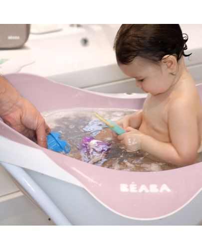 Бебешка вана за къпане Beaba - Camélé’O, Old Pink - 4