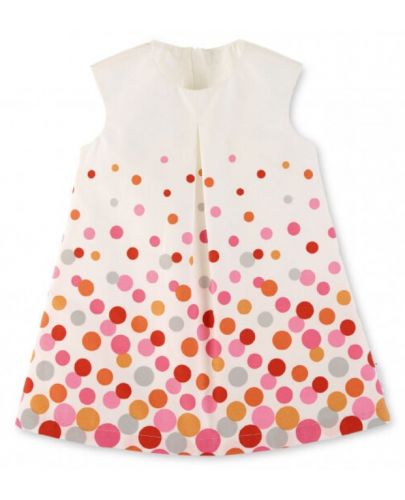 Бебешка лятна рокля Sterntaler - На точки, 74 cm, 6-9 мeсеца - 1