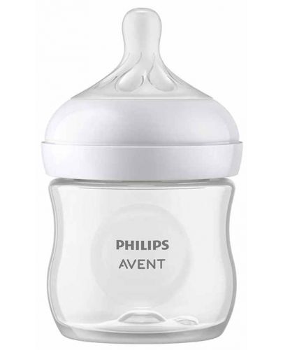 Бебешко шише Philips Avent - Natural Response 3.0, с биберон 0m+, 125 ml - 4