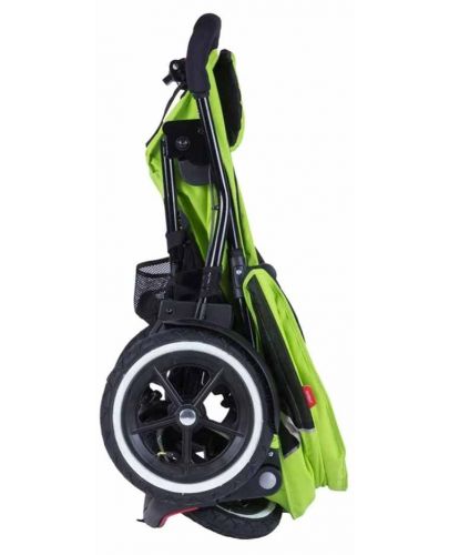 Бебешка количка за едно или породени деца Phil & Teds - Sport V5, Зелена - 6