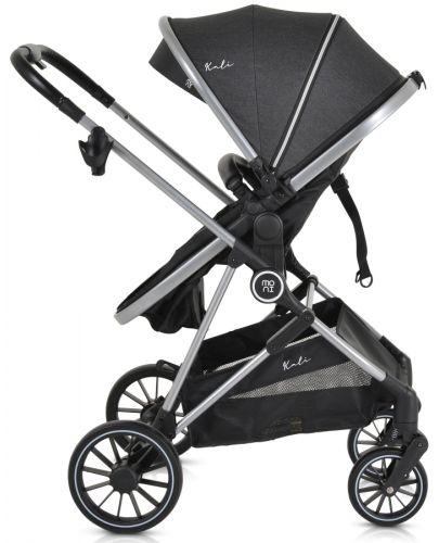 Бебешка комбинирана количка Moni - Kali, черна - 7