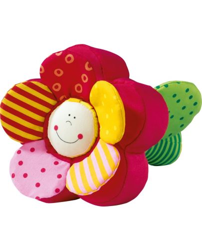 Бебешка мека играчка Haba, Цвете и пеперуда - 1