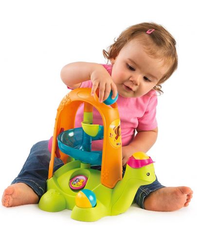 Бебешка играчка Smoby Cotoons - Костенурка с писта и цветни топки - 2