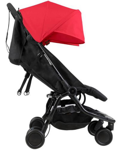 Бебешка количка за близнаци Phil & Teds - Mountain Buggy Nano Duo V1, червена - 4
