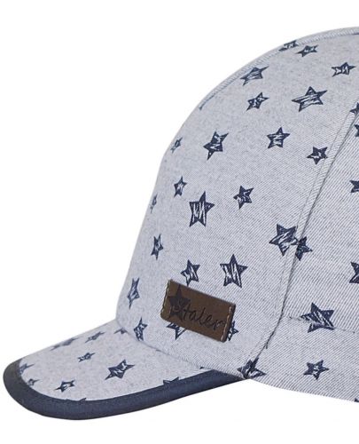 Бейзболна шапка с UV 50+ защита Sterntaler - С звездички, 51 cm, 18-24 месеца - 2